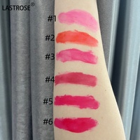 Teinte à lèvres longue tenue, anti-transfert, 6 couleurs, haute qualité, teinte à lèvres aqueuse
