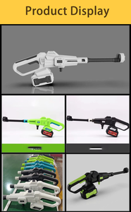 High Gun Wireless Rechargeable Portable <b>Car</b> Handheld Sprayer for Garden Window Home - Product Image 3