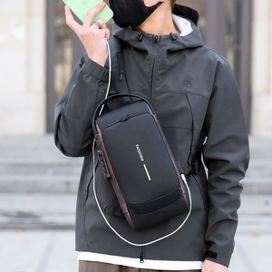 <span class=keywords><strong>Sacoche</strong></span> Poitrine Élingue <span class=keywords><strong>Homme</strong></span> Anti-Vol Étanche Tendance 2026 avec USB, Sac Messager Bandoulière Multi-Fonction de Voyage <span class=keywords><strong>pour</strong></span> Hommes - Product Image 3