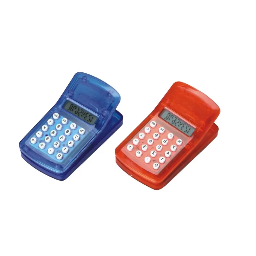 Plastic Goedkope Relatiegeschenk Mini Clip Calculator