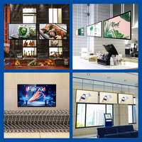 32 43 55 pulgadas tableta Android señalización Digital ultrafina 10mm bisel 1920*1080 IPS pantalla táctil capacitiva PUBLICIDAD MEDIOS DE VÍDEO