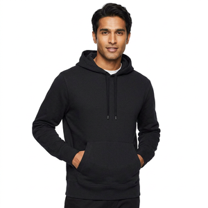 Ensembles de sweats à capuche de luxe pour hommes en gros, 100 % coton, personnalisables, épais, respirants, patchwork, couleur unie, meilleur prix OEM/ODM - Product Image 1