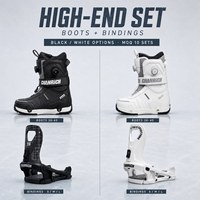 Fixations de snowboard Pro Fast-in Step-on pour adultes, tout-terrain, rembourrées en EVA, à entrée rapide, équipement de snowboard en gros
