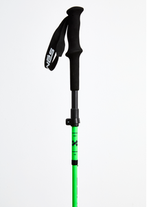 Bâton <span class=keywords><strong>de</strong></span> <span class=keywords><strong>ski</strong></span> télescopique en carbone graphite en deux parties avec poignées en mousse EVA étendues - Product Image 6
