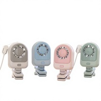 Mini ventilateur portable à clipser compatible IA, haute performance