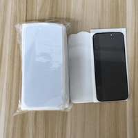 Style Basique 0.3MM 30 °   Protections d'écran en verre pour iPhone Duo 18, masque de confidentialité en verre trempé blanc pur, sérigraphie droite