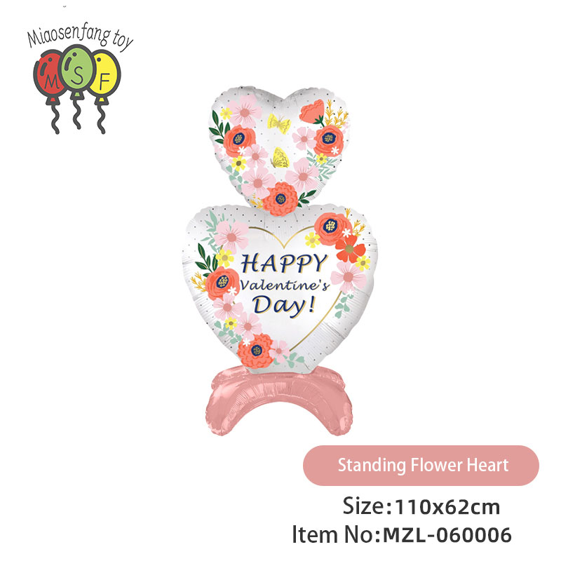 Mzl-060006-standing flower with heart