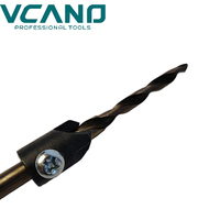 VCANO Foret à sertir rapide en acier rapide de haute qualité pour bois et plastique, modèle 281576 1