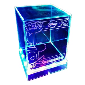 Bán Buôn <span class=keywords><strong>Stackable</strong></span> Nhỏ Acrylic Dẫn Hộp Funko Pop Hiển Thị Chủ Trường Hợp Cho Unboxed Funko Pop - Product Image 1