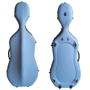 Custodia rigida per violoncello di alta qualità colorata su misura per violoncello in fibra di carbonio - Product Image 1