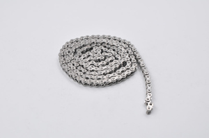 Cadena y piñones de precisión de un solo rodillo de acero inoxidable serie 15.875, cadenas de transmisión cortas de paso de mm en acero - Product Image 4