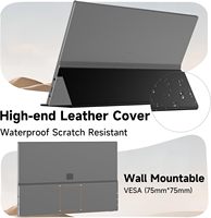 Monitor Portátil IPS de 15.6 Pulgadas Tipo-C, Pantalla Ultrafina para Juegos de 1080P para Laptop, Mac, Teléfono, PS4/ con Cubierta Inteligente