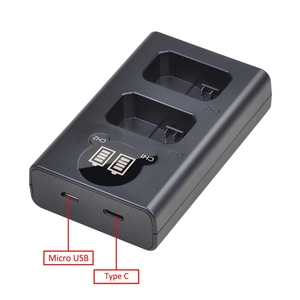 Chargeur de batterie externe pour appareil photo numérique, double chargeur, écran LCD intelligent pour <span class=keywords><strong>Olympus</strong></span>/System PEN E-PL2 E-PL5 E-PM2 1s <span class=keywords><strong>OM</strong></span>-<span class=keywords><strong>D</strong></span> - Product Image 5