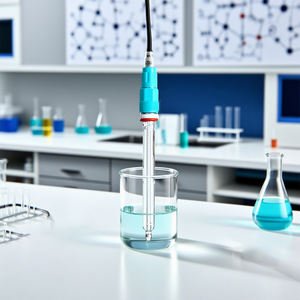 CE & ROHS เซ็นเซอร์กระจกโพรบวัดค่า <span class=keywords><strong>PH</strong></span> เกรดแล็บพร้อมขั้วต่อ BNC สำหรับสระว่ายน้ำและสปาในน้ำรองรับ - Product Image 1