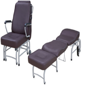 Mobilier d'hôpital de luxe, équipement médical, canapé Convertible, chaise d'accompagnement pour la famille des patients, chaise d'escorte pour hôpital - Product Image 6