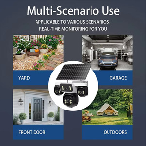 Vesafe 12MP aov ngoài trời năng lượng mặt trời cctv <span class=keywords><strong>camera</strong></span> giám sát 24 giờ video báo động không thấm nước zoom màn hình 24/7 ngoài trời an ninh - Product Image 5