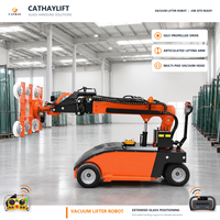 Cathaylift Nouveau Lève-personne Motorisé à Aspiration Certifié CE avec Moniteur de Pression et Alarme de Faible Puissance 800kg pour la Construction