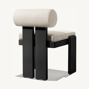 Hotel nero salvaspazio mobili da esterno tavolo da pranzo di lusso a scomparsa <span class=keywords><strong>con</strong></span> 8 sedie - Product Image 3