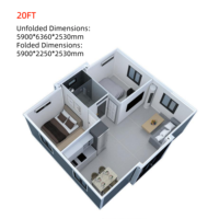 Vente en Gros Maisons Préfabriquées Personnalisées, Maisons Conteneurs, Villas Capsules pour Logements Modulaires Extérieurs Tout Compris, Hôtels Mobiles