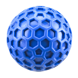 Jouet pour chien de luxe en caoutchouc indestructible, écologique, couineur, étanche, pour usage intérieur, balle à mâcher interactive pour mâcheurs agressifs, pour les dents - Product Image 1