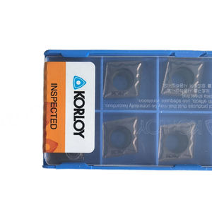 ตัวแทรกคาร์ไบด์ CCMT120408-HMP PC9030 korloys เครื่องกลึง CNC แบบดั้งเดิม - Product Image 1