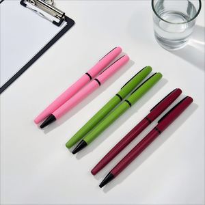 High Quality Customized Logo Printed 1.0mm Metal Ballpoint <b>Pen</b> Promotional Advertising Gift <b>Pen</b> for Business School Supplies - Product Image 3