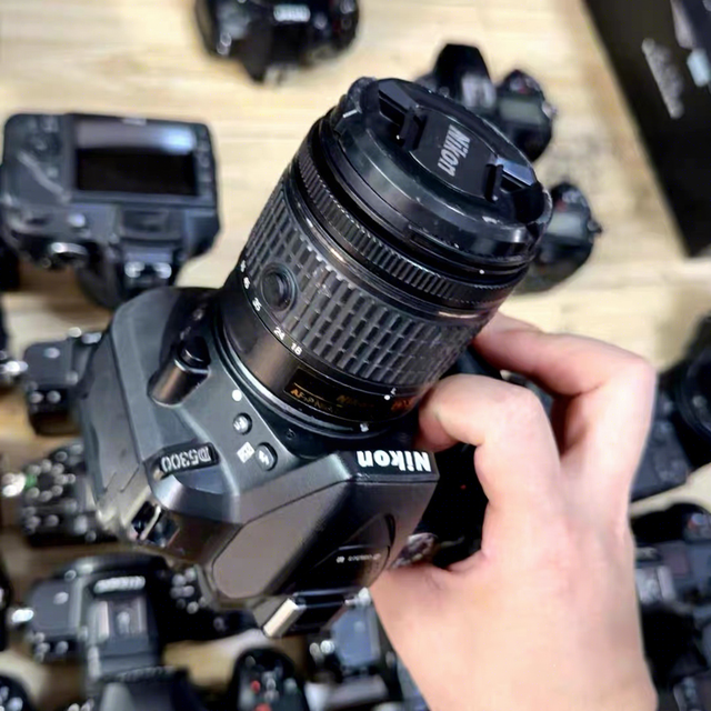 Kit USD296=D5300 Ni kon Camera+Ni kon lens 18-55mm Original Ni kon Second hand Used Camera DSLR Professional Digital Camera