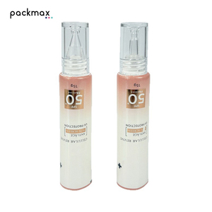 Tube souple personnalisé avec embout compte-gouttes, flacons cosmétiques et de soin rechargeables, tubes vides pour crème pour les yeux, crème solaire et sérum - Product Image 1