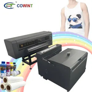 Cowint 2023 Popular Dtf Printers 70Cm T-Shirt Pet Film Printer Digital Textile Printer & Powder Shaker Machine Heat Transfer Mac