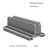 Support de téléphone/Pad de bureau, stockage Vertical pour ordinateur portable avec largeur réglable, Support de stockage de 1 à 3 appareils