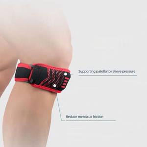 Sangle de compression rotulienne réglable et absorbant les chocs pour le fitness, le cyclisme, la course, le basketball et le <span class=keywords><strong>badminton</strong></span> – Équipement de protection sportive - Product Image 5