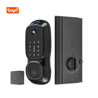 Serrure de porte intelligente avec caméra, vidéo, empreinte digitale, mot de passe numérique, sans clé, pour appartement, maison, chambre, Tuya Ttlock