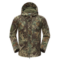 Veste tactique d'extérieur pour homme, veste G8 imperméable avec capuche, veste tactique, veste chaude d'hiver