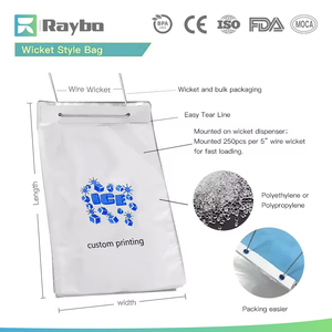 Sacs à glace renforcés RAYBO personnalisés de 20 lb et 40 lb pour machine à glace en blocs, capacité quotidienne de 10 tonnes, vente en gros - Product Image 1