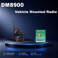 Radio mobile 4G POC GaodaPTT DM8900 avec système Android, GPS, WIFI, sans limitation de distance, plateforme Zello, LTE, radio mobile pour voiture
