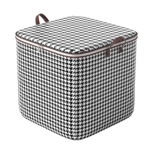 Organisateur de vêtements, sac de rangement pour couettes, rectangulaire, en tissu non tissé, grande capacité, pliable, pour la chambre à coucher - Product Image 1