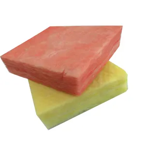 The manufacturer supplies high-strength thermal insulation Pink glass wool board