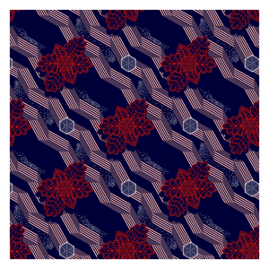 Tissu africain en coton ciré hollandais 100 % coton pour la confection de robes et de sacs – Vente en gros - Product Image 2