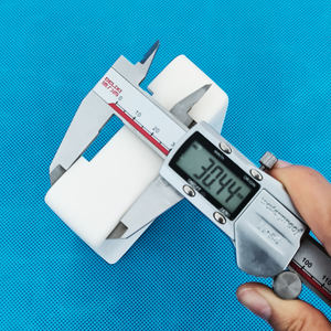 أواني سيراميك الألومينا مربع بوتقة صينية فرن صناعي طين حراري سيراميك ذوبان بوتقة مربعة قطع مخصصة - Product Image 3