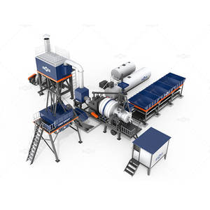 Planta Mezcladora de Asfalto Móvil Pequeña de Fábrica China, Precio de Venta - Product Image 2