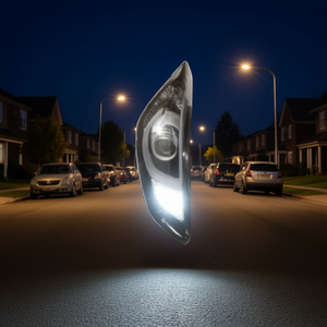 Faro Delantero LED para Hyundai Elantra 2014-2016, Lado Izquierdo, Luz Blanca de 5500k, 12V, Nueva Pieza de Repuesto - Product Image 2