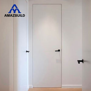 AMAZBUILD Porte en bois sans cadre personnalisée, porte invisible, porte cachée - Product Image 1