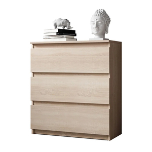 Meubles de maison, commode à 3 tiroirs en <span class=keywords><strong>bois</strong></span> de style simple, pour chambre à coucher - Product Image 1