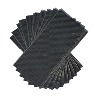 Feuille de fondation en plastique ciré noir pour ruche, feuille de fondation en nid d'abeille portable