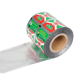 ฟิล์มพลาสติกใสพิมพ์โลโก้ตามสั่ง แบบกราเวียร์ เคลือบด้าน กันน้ำ ปลอดเชื้อ สำหรับบรรจุภัณฑ์อาหาร ขนม และของว่าง - Product Image 1