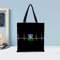 Sac fourre-tout imprimé motif Saipan personnalisé, grand sac à bandoulière spacieux, idéal pour les trajets quotidiens, la plage, le camping et comme cadeau d'anniversaire