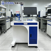 Máquina de Marcado Láser de Fibra CORAL HG-SC-G-D30 de 30W, Máquina CNC Portátil para Marcado Industrial de Metal y Plástico