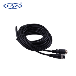Câble d'extension vidéo et <span class=keywords><strong>audio</strong></span> étanche de 3 mètres avec connecteur aviation 4 broches pour caméra de surveillance automobile DVR - Product Image 2