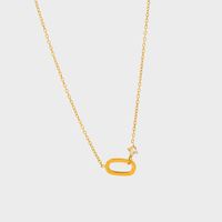 Collier en acier inoxydable argenté pour eau douce, design ajouré, résistant à la transpiration, article de choix des influenceurs professionnels transfrontaliers, cadeau