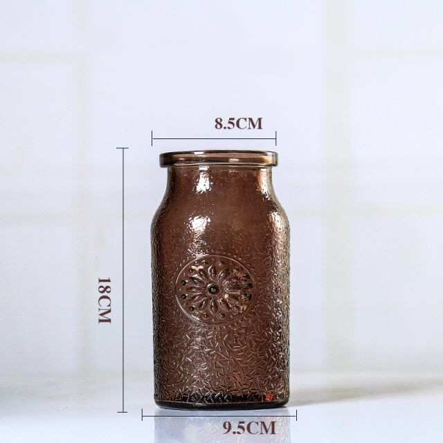 Factory Produced Wholesale Glass Flower Vase for Home Decor